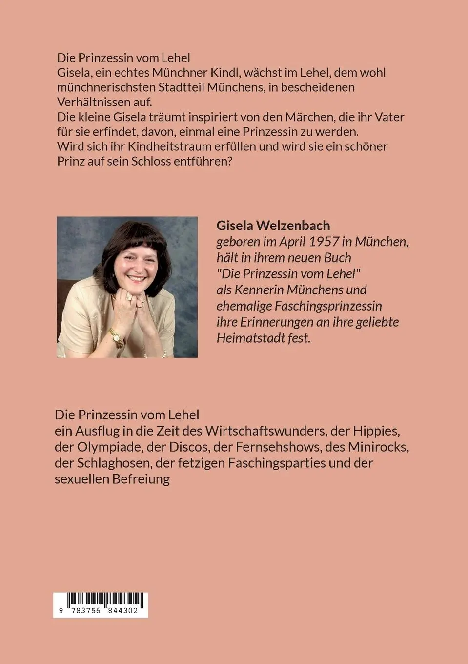 Rückseite: 9783756844302 | Die Prinzessin vom Lehel | Erinnerungen einer Münchnerin | Welzenbach