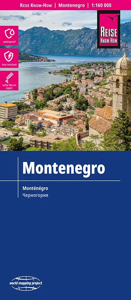 Cover: 9783831774302 | Reise Know-How Landkarte Montenegro (1:160.000) | Rump | (Land-)Karte