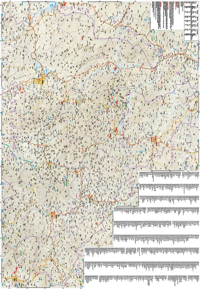 Bild: 9783831774302 | Reise Know-How Landkarte Montenegro (1:160.000) | Rump | (Land-)Karte