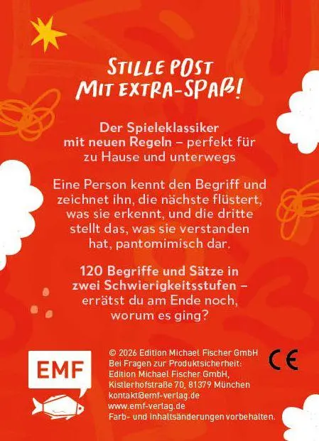 Rückseite: 4260478344402 | Kartenspiel: Stille Post - Level up! | Spiel | 64 S. | Deutsch | 2026