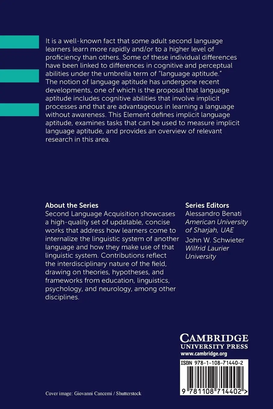 Rückseite: 9781108714402 | Implicit Language Aptitude | Gisela Granena | Taschenbuch | Englisch