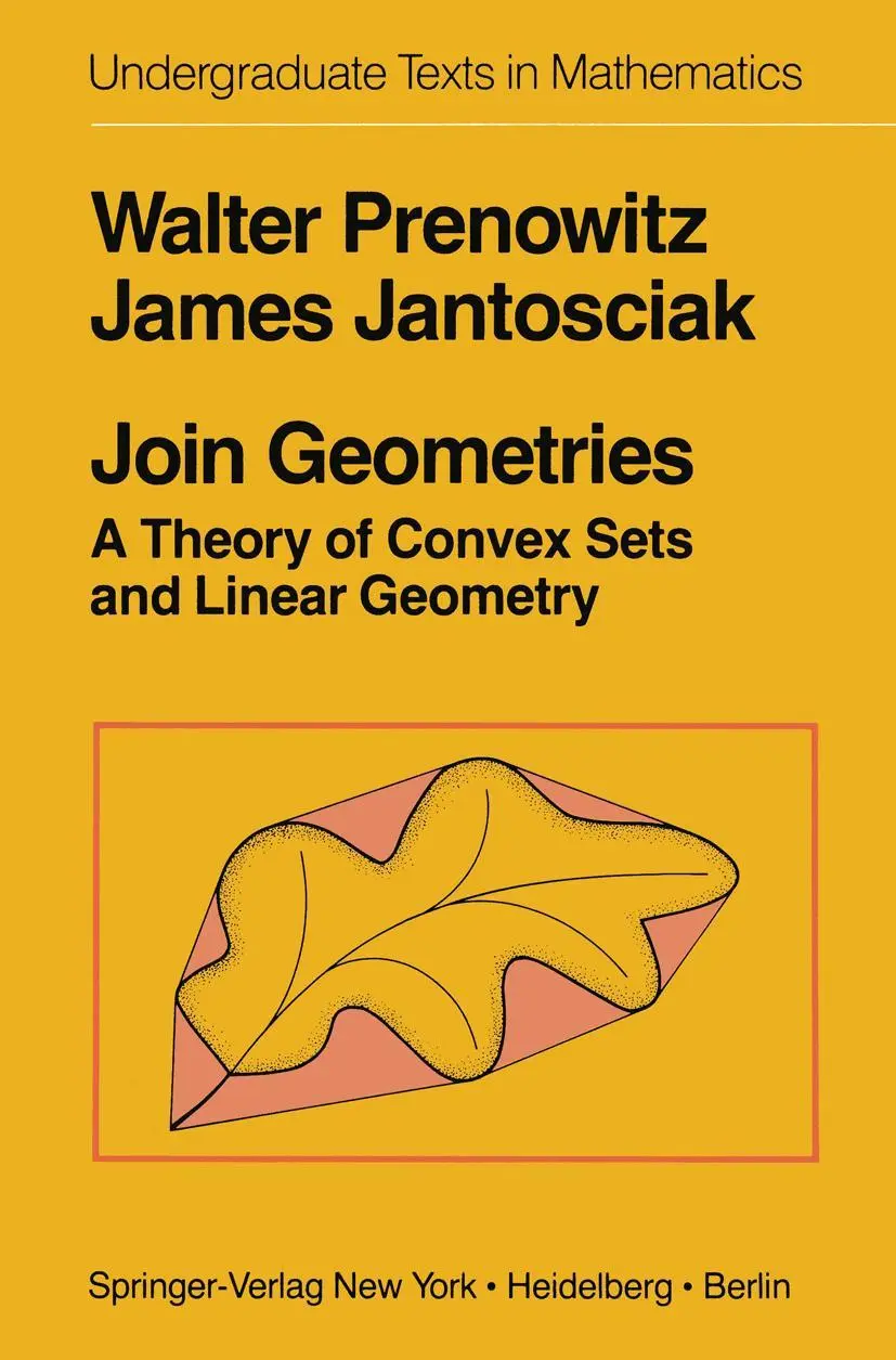 Cover: 9781461394402 | Join Geometries | A Theory of Convex Sets and Linear Geometry | Buch