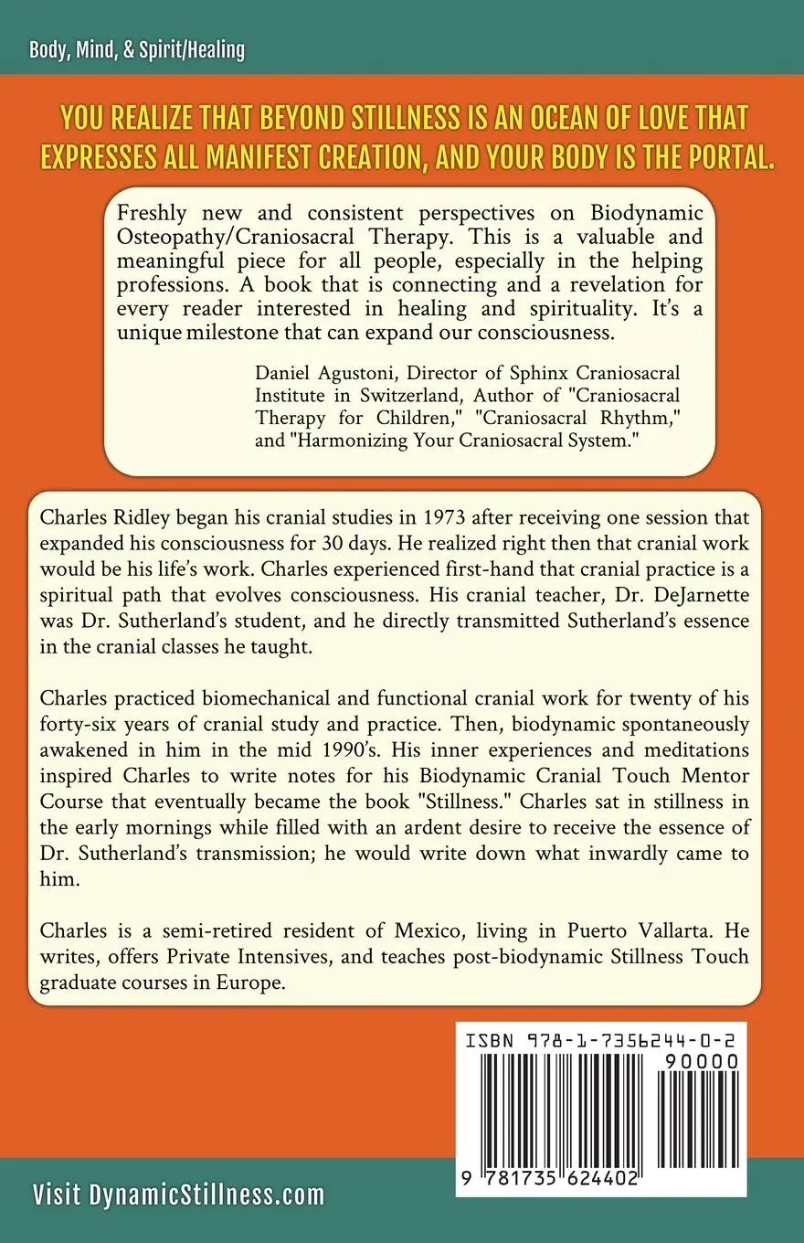 Rückseite: 9781735624402 | Stillness Touch | Union of Body &amp; Love | Charles Ridley | Taschenbuch