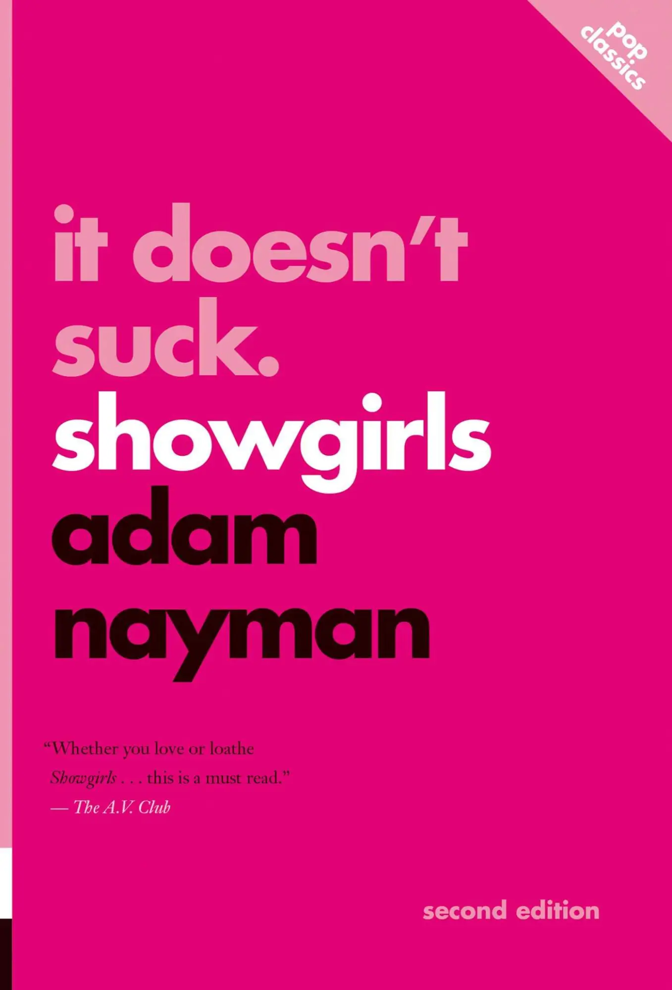Cover: 9781770414402 | It Doesn't Suck | Showgirls | Adam Nayman | Taschenbuch | Englisch