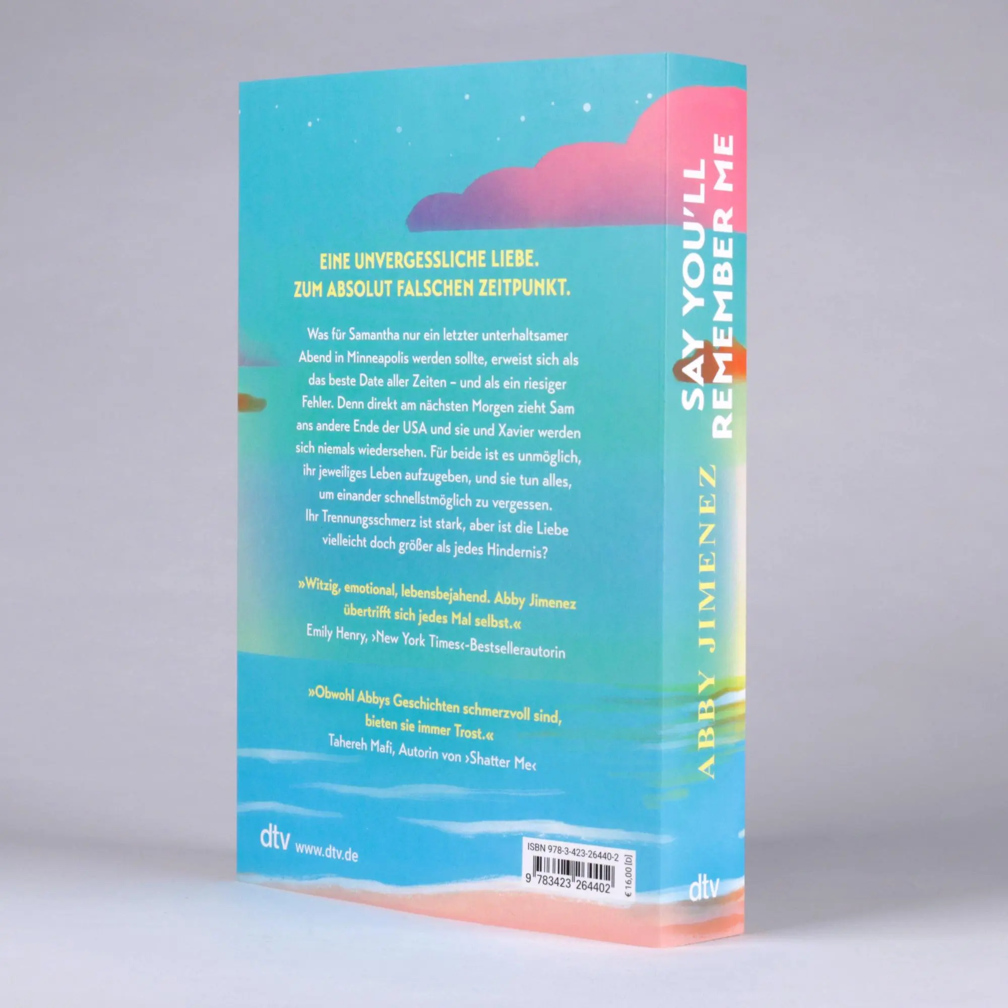 Bild: 9783423264402 | Say You'll Remember Me | Abby Jimenez | Taschenbuch | 432 S. | Deutsch