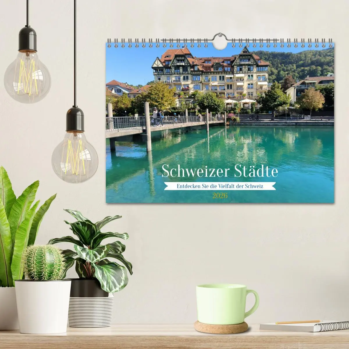 Bild: 9783457304402 | Schweizer Städte (Wandkalender 2026 DIN A4 quer), CALVENDO...