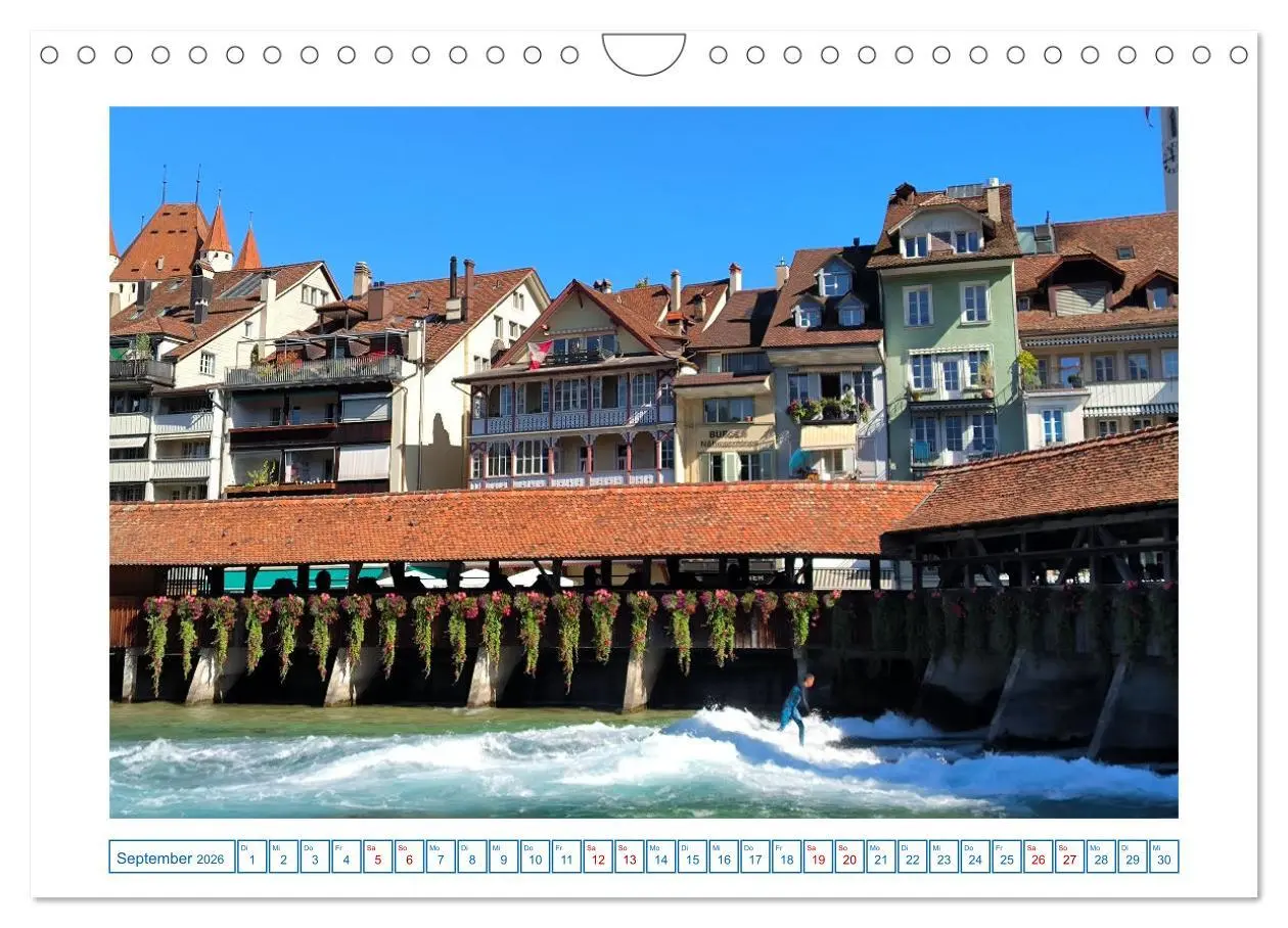 Bild: 9783457304402 | Schweizer Städte (Wandkalender 2026 DIN A4 quer), CALVENDO...
