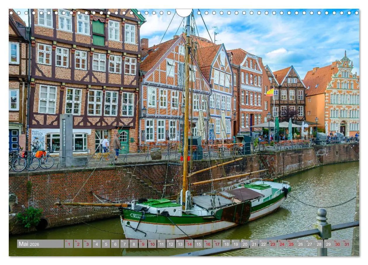 Bild: 9783457544402 | Ein Blick auf die Hansestadt Stade (Wandkalender 2026 DIN A3 quer),...