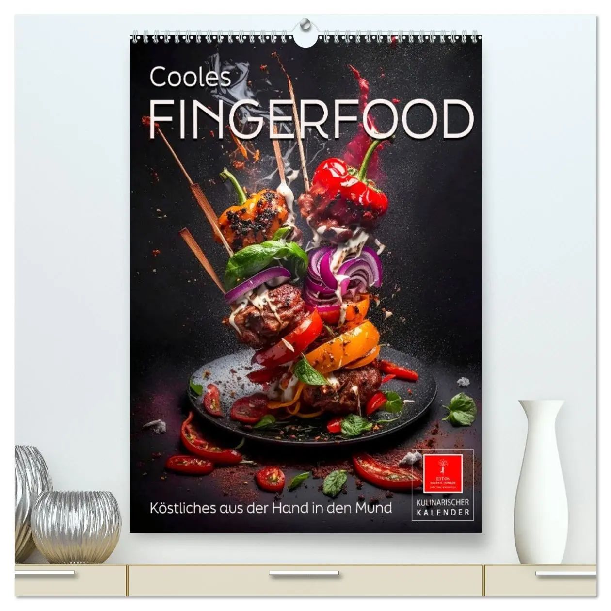 Cover: 9783516324402 | Cooles Fingerfood (hochwertiger Premium Wandkalender 2026 DIN A2...