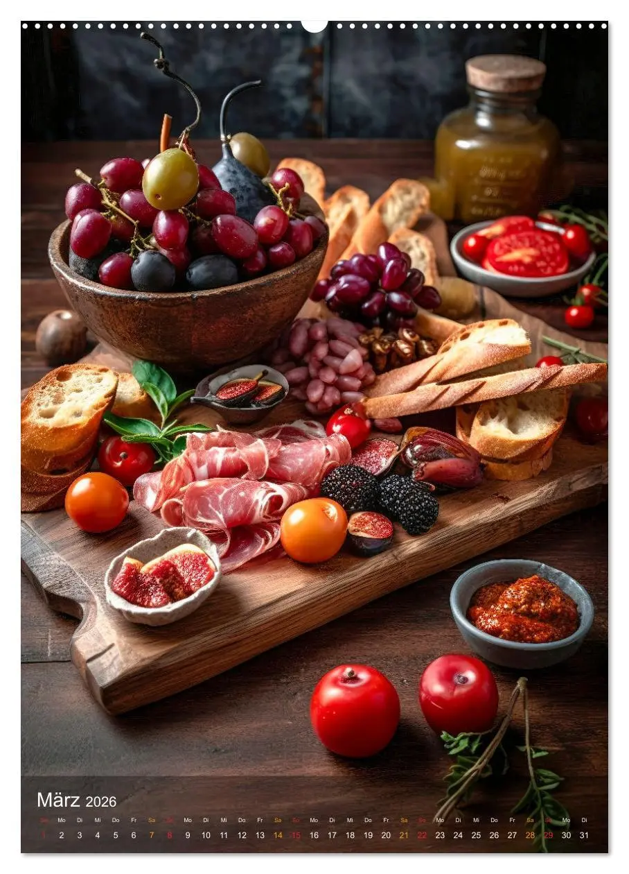 Bild: 9783516324402 | Cooles Fingerfood (hochwertiger Premium Wandkalender 2026 DIN A2...
