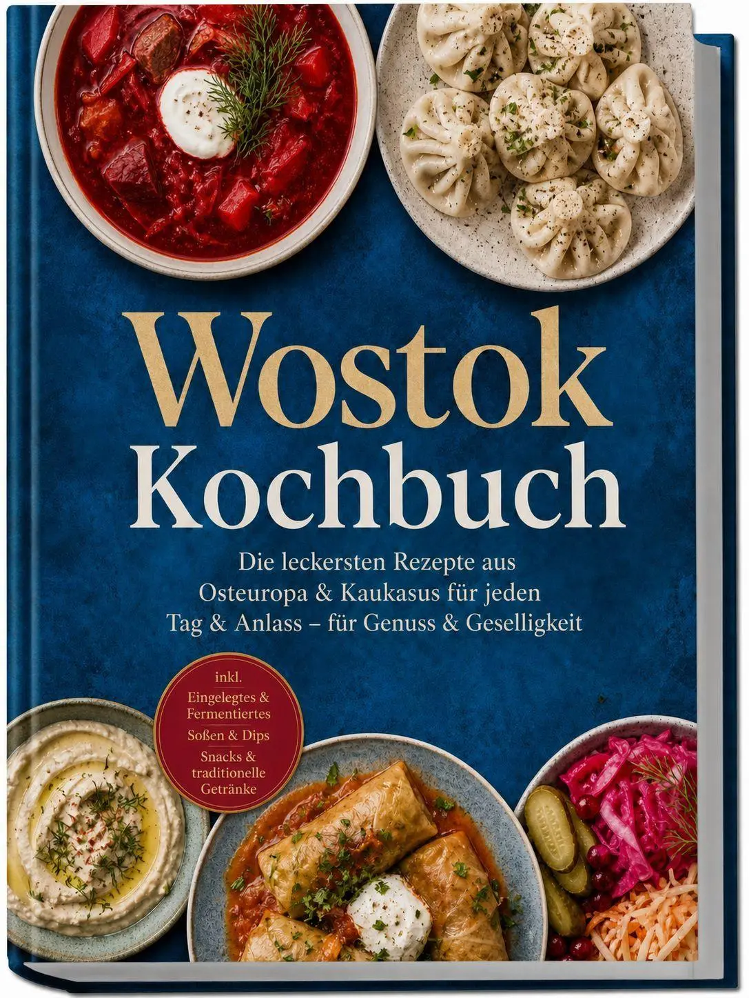 Cover: 9783989104402 | Wostok Kochbuch: Die leckersten Rezepte aus Osteuropa &amp; Kaukasus...