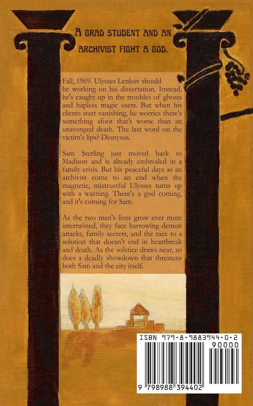Rückseite: 9798988394402 | Dionysus in Wisconsin | E. H. Lupton | Taschenbuch | Wisconsin Gothic