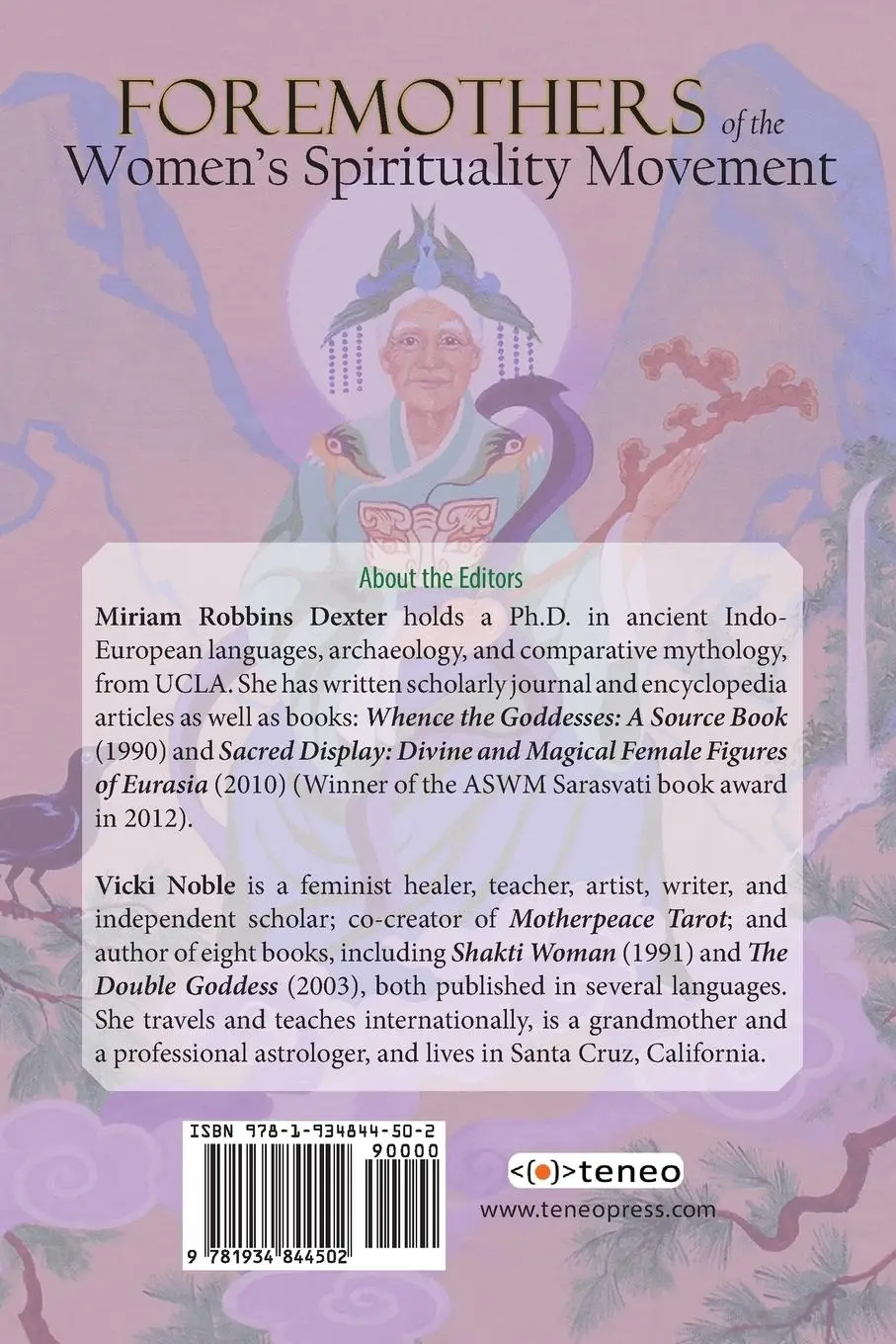 Rückseite: 9781934844502 | Foremothers of the Women's Spirituality Movement | Dexter (u. a.)