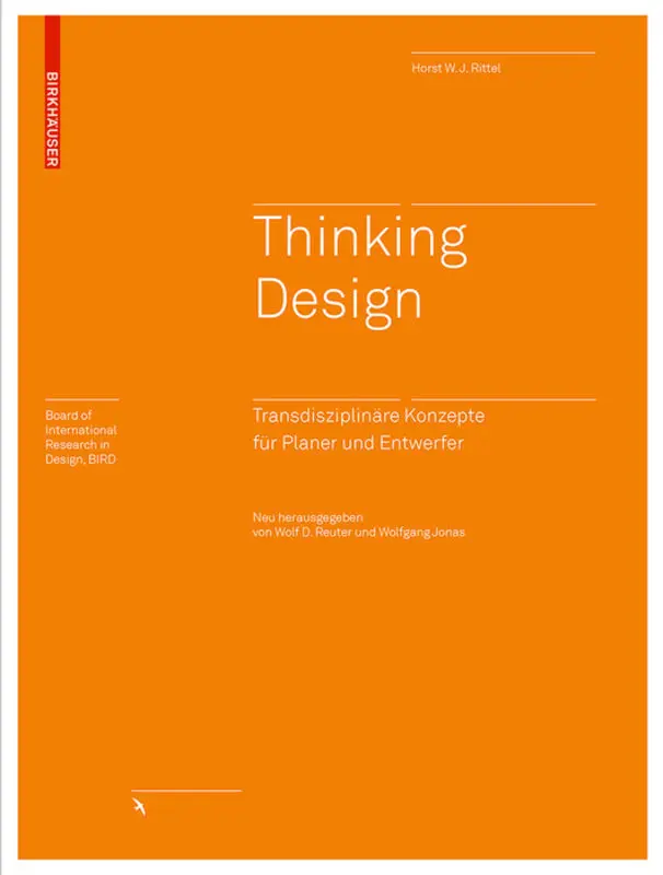 Cover: 9783038214502 | Thinking Design | Transdisziplinäre Konzepte für Planer und Entwerfer