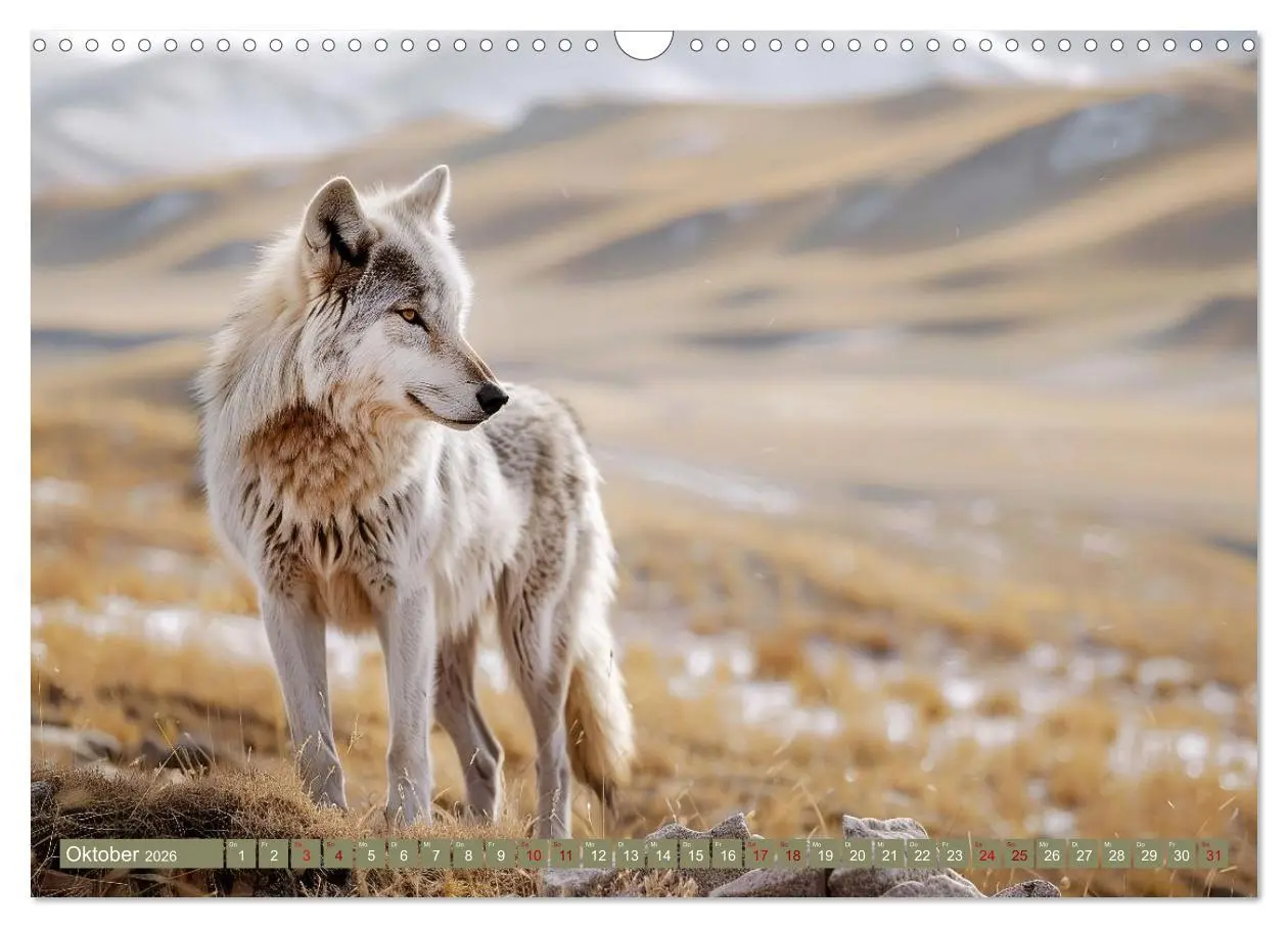 Bild: 9783457394502 | Die wilden Hunde (Wandkalender 2026 DIN A3 quer), CALVENDO...