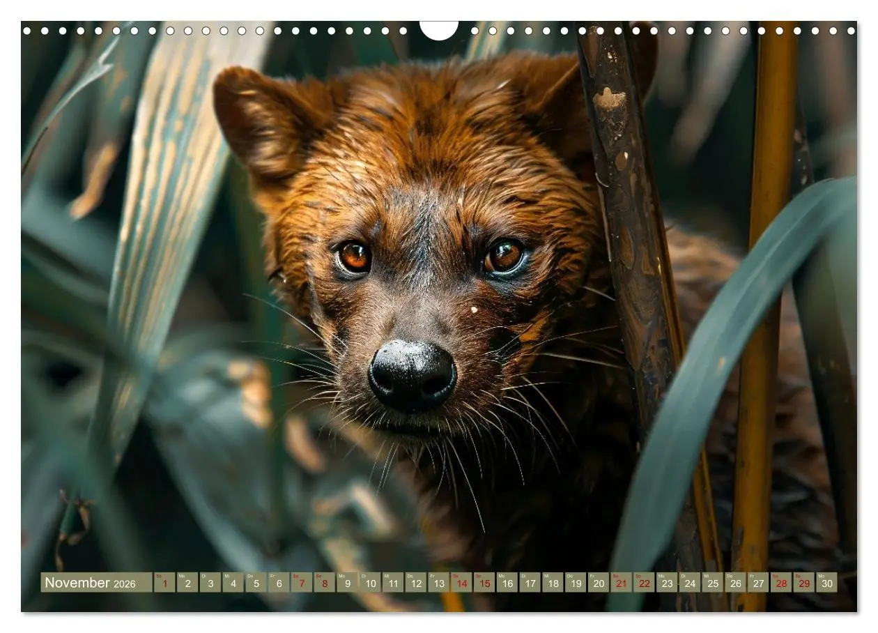 Bild: 9783457394502 | Die wilden Hunde (Wandkalender 2026 DIN A3 quer), CALVENDO...