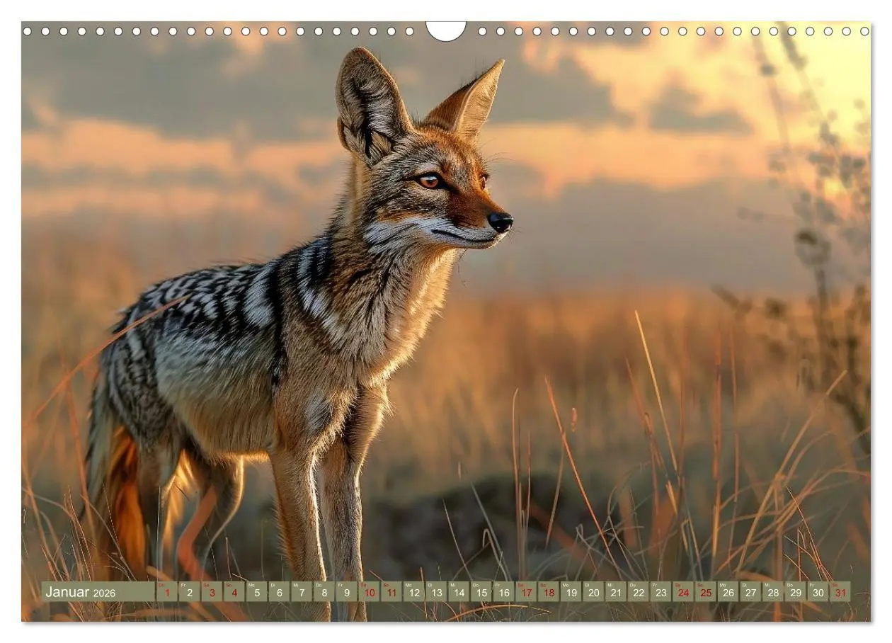 Bild: 9783457394502 | Die wilden Hunde (Wandkalender 2026 DIN A3 quer), CALVENDO...