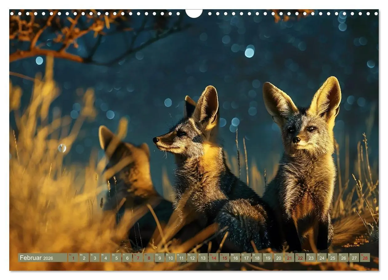 Bild: 9783457394502 | Die wilden Hunde (Wandkalender 2026 DIN A3 quer), CALVENDO...