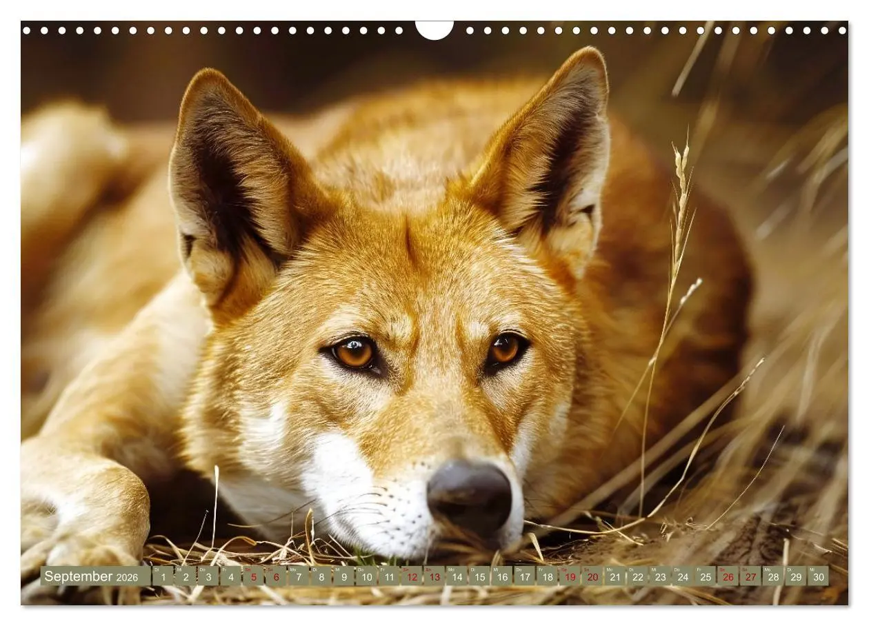Bild: 9783457394502 | Die wilden Hunde (Wandkalender 2026 DIN A3 quer), CALVENDO...