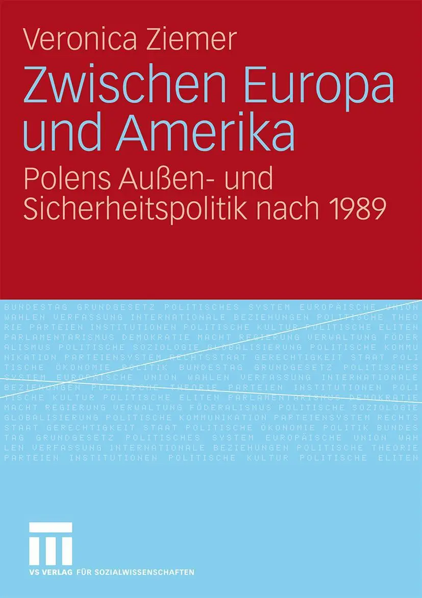 Cover: 9783531164502 | Zwischen Europa und Amerika | Veronica Ziemer | Taschenbuch | viii