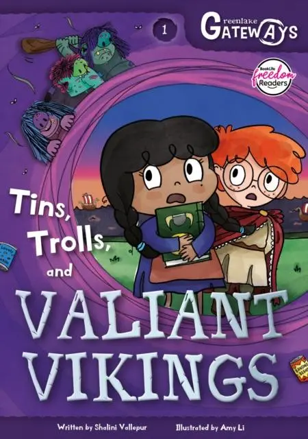 Cover: 9781801554602 | Greenlake Gateways 1: Tins, Trolls and Valiant Vikings | Vallepur