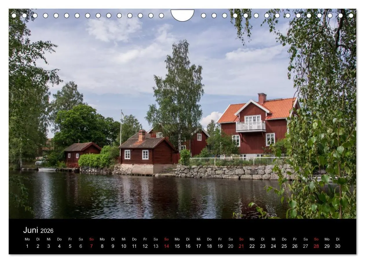 Bild: 9783516094602 | Wunderschönes Schweden (Wandkalender 2026 DIN A4 quer), CALVENDO...