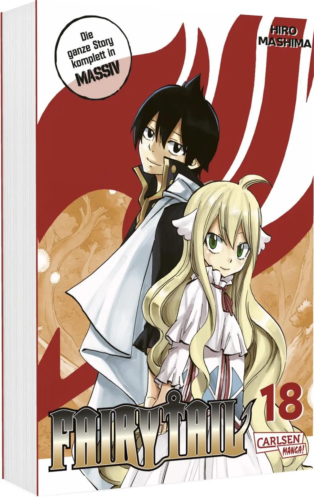 Cover: 9783551024602 | Fairy Tail Massiv 18 | Hiro Mashima | Taschenbuch | Fairy Tail Massiv