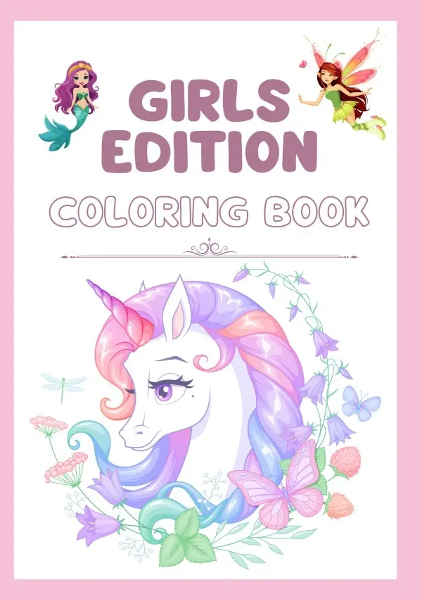 Cover: 9783819724602 | Girls Edition - Coloring Book | DE | Mitzi Schmid | Taschenbuch