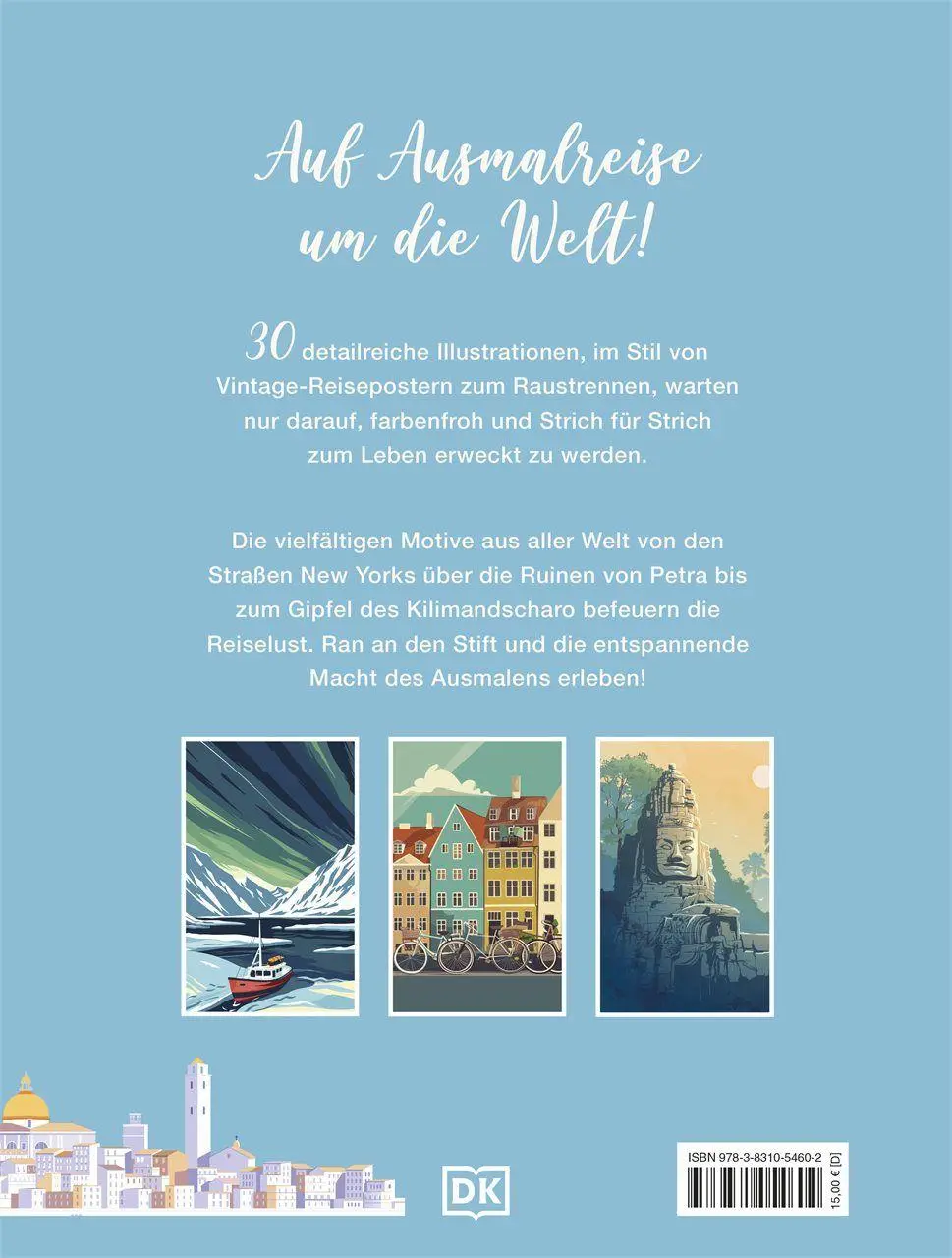 Bild: 9783831054602 | Traumhafte Orte zum Ausmalen | DK Verlag | Taschenbuch | 72 S. | 2026