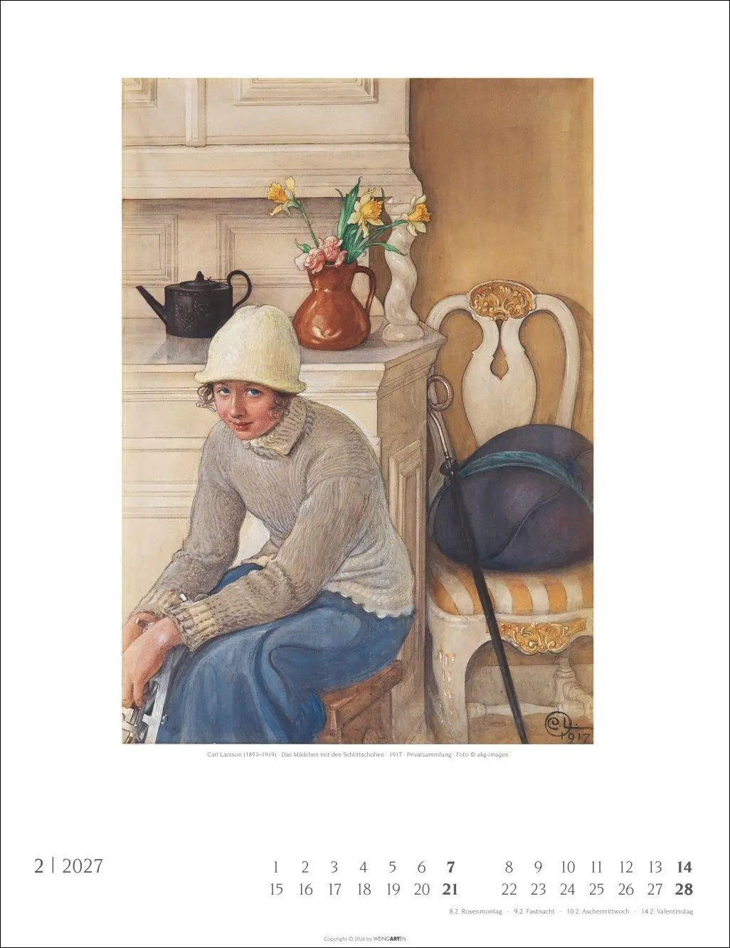 Bild: 9783839904602 | Carl Larsson Kalender 2027 | Carl Larsson | Kalender | Spiralbindung