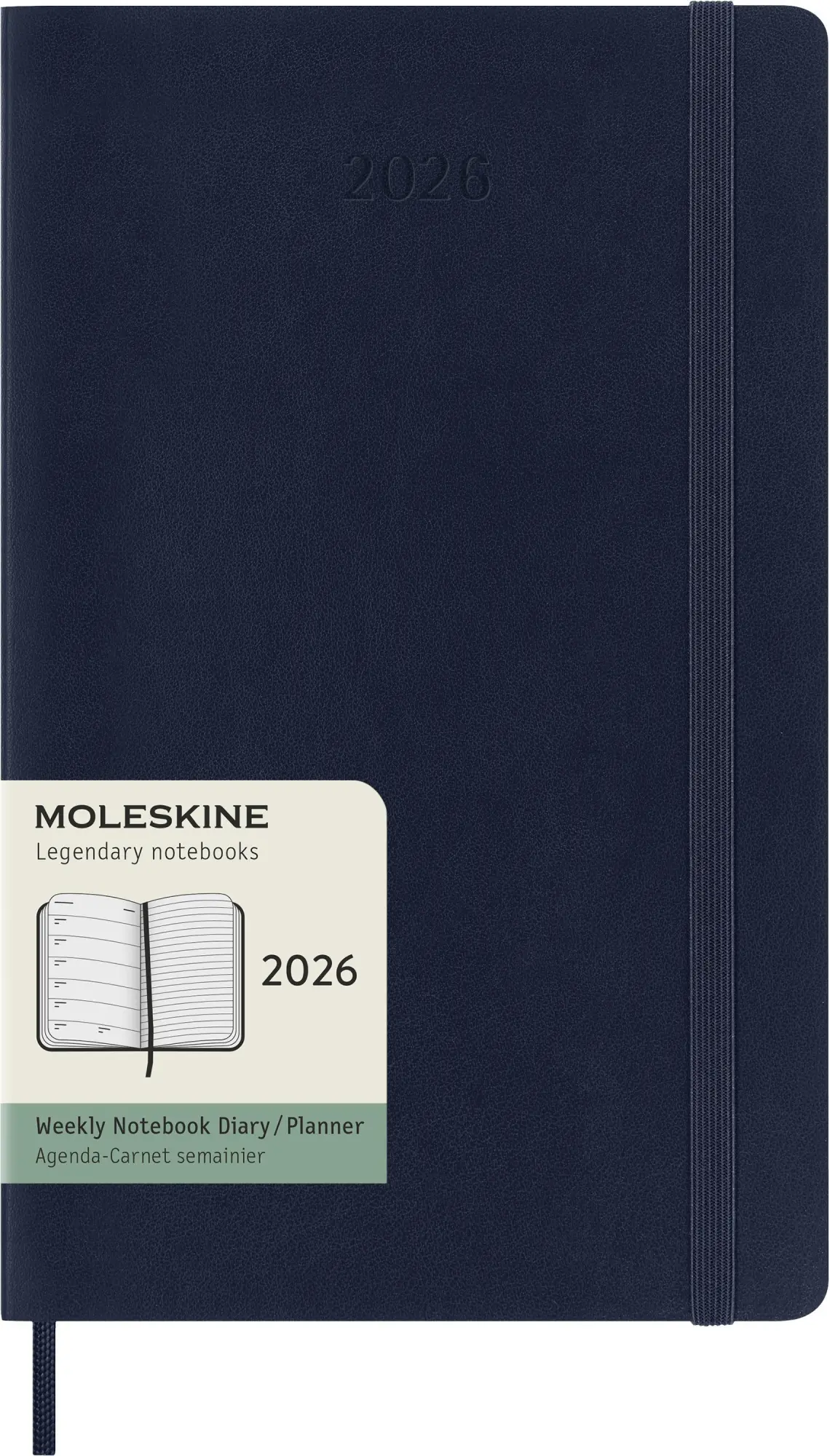 Bild: 8056999274702 | Moleskine 12 Monate Wochen Notizkalender 2026, Large/A5, 1 Wo = 1...