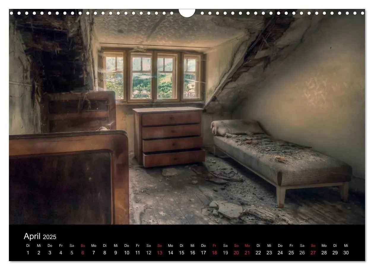 Bild: 9783435664702 | Lost Places - Verlassene Orte (Wandkalender 2025 DIN A3 quer),...