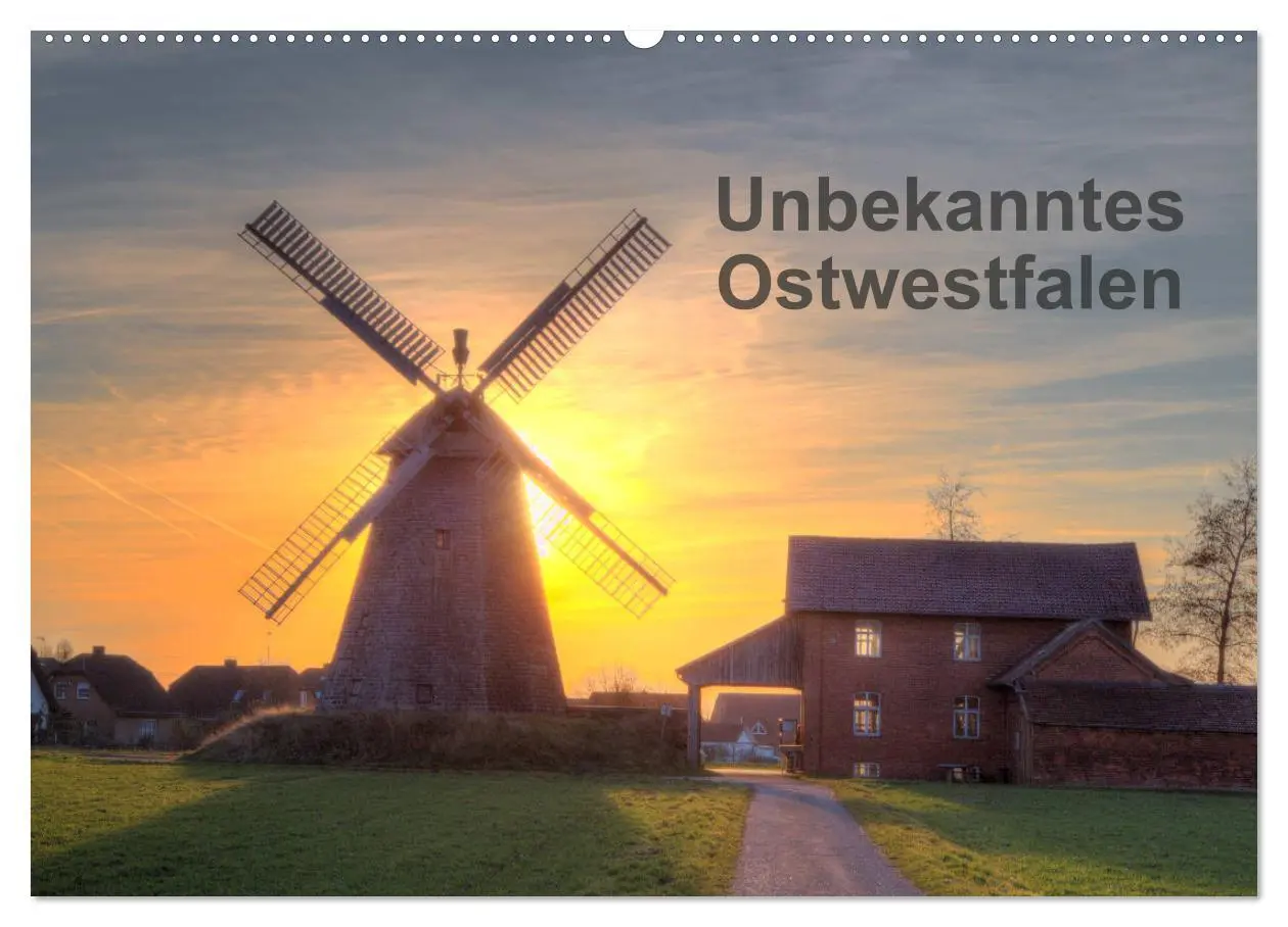 Cover: 9783457994702 | Unbekanntes Ostwestfalen (Wandkalender 2026 DIN A2 quer), CALVENDO...