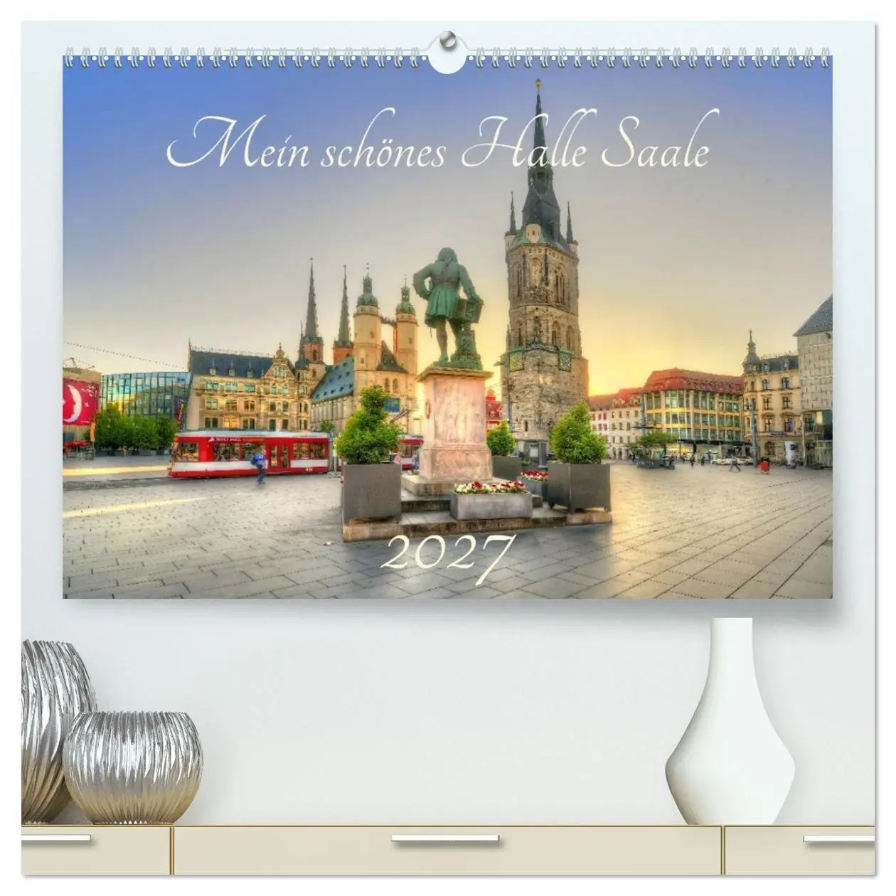 Cover: 9783569554702 | Mein schönes Halle Saale 2027 (hochwertiger Premium Wandkalender...