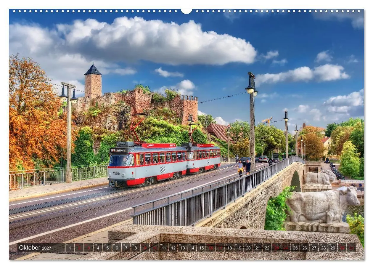 Bild: 9783569554702 | Mein schönes Halle Saale 2027 (hochwertiger Premium Wandkalender...