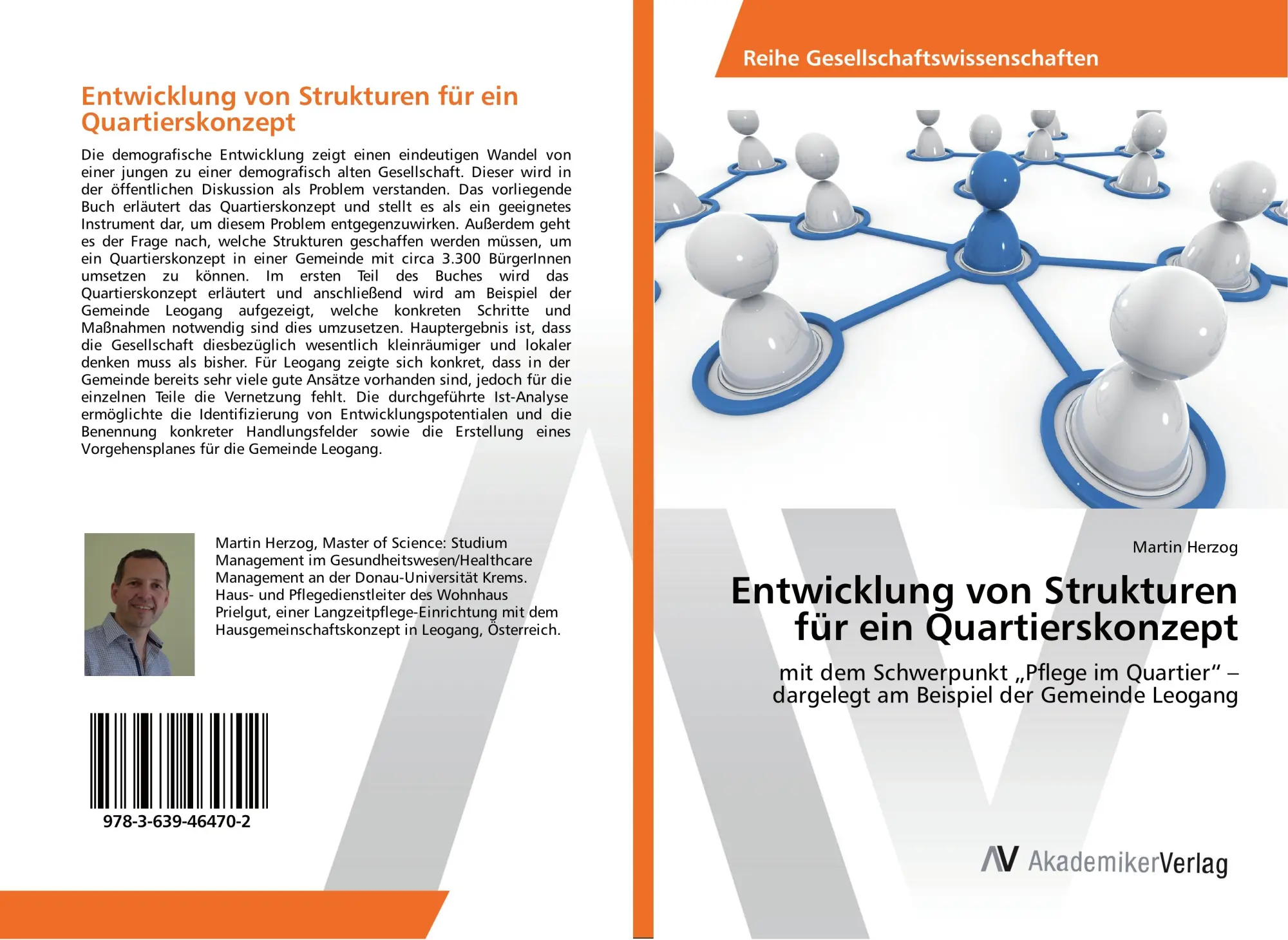 Cover: 9783639464702 | Entwicklung von Strukturen für ein Quartierskonzept | Martin Herzog
