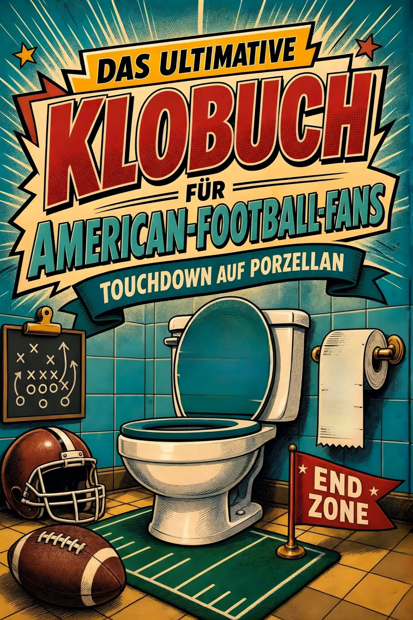 Cover: 9783696104702 | Das ultimative Klobuch für American-Football-Fans | Julia Schmid