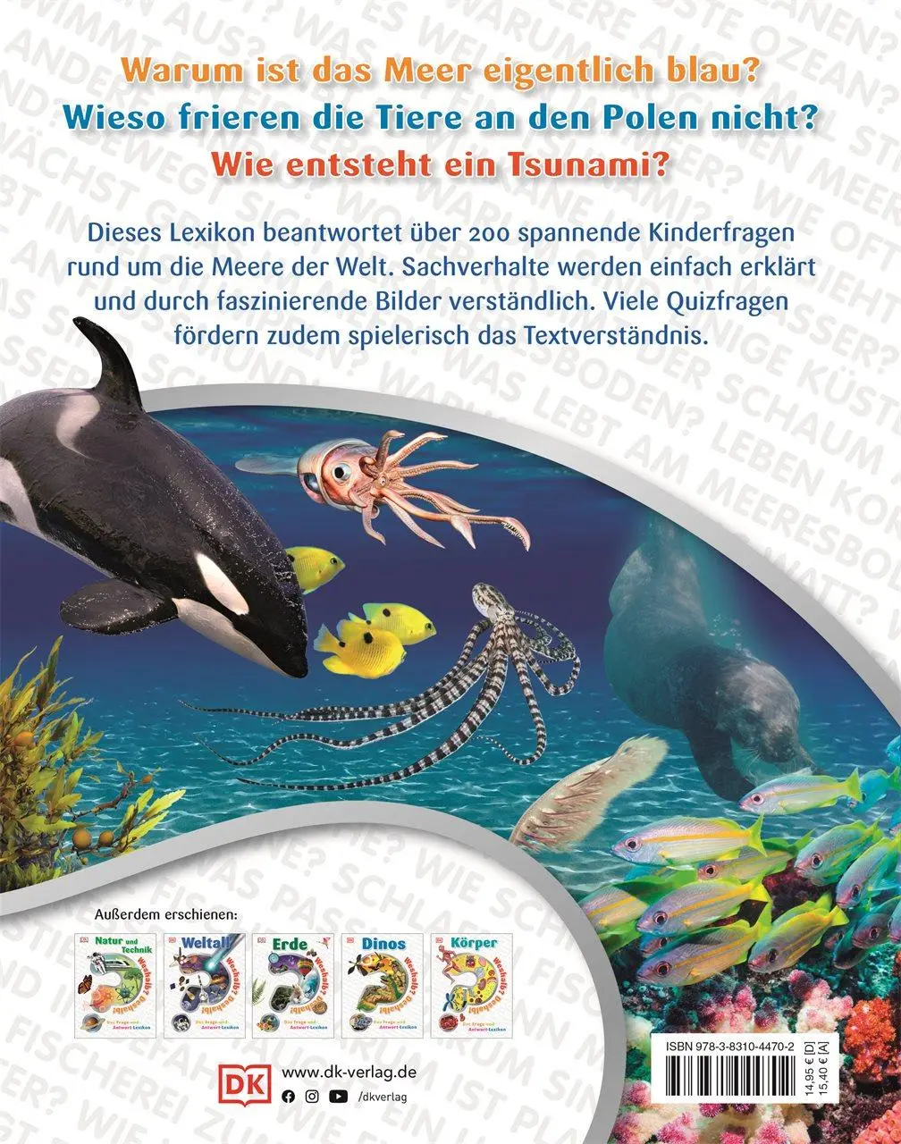 Rückseite: 9783831044702 | Weshalb? Deshalb! Meere | Das Frage-und-Antwort-Lexikon | Kids | Buch