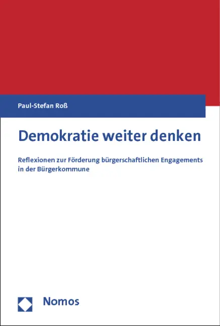 Bild: 9783832964702 | Demokratie weiter denken | Paul-Stefan Roß | Taschenbuch | 632 S.