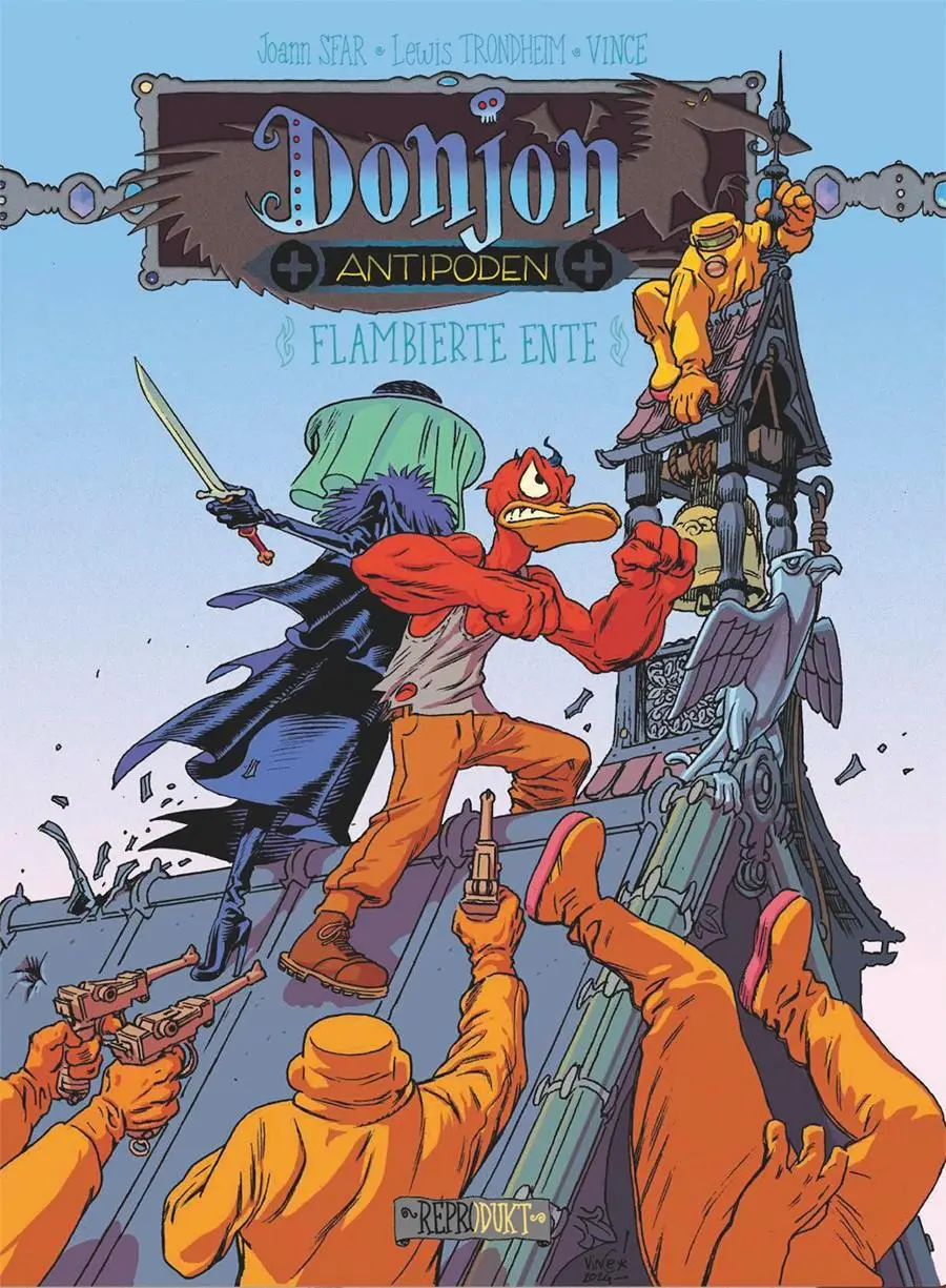 Cover: 9783956404702 | Donjon Antipoden +10.003 | Flambierte Ente | Lewis Trondheim (u. a.)