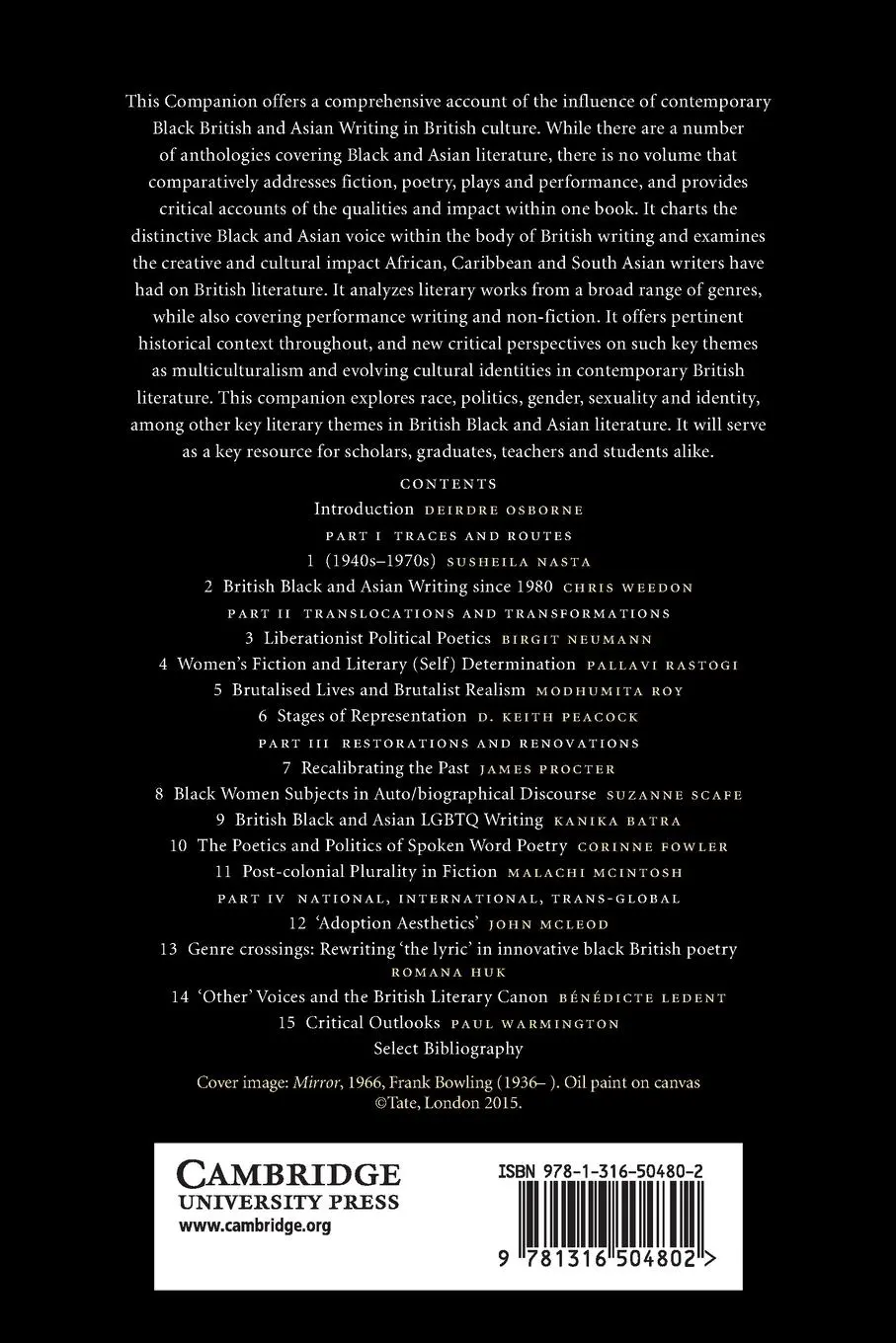 Rückseite: 9781316504802 | The Cambridge Companion to British Black and Asian Literature...