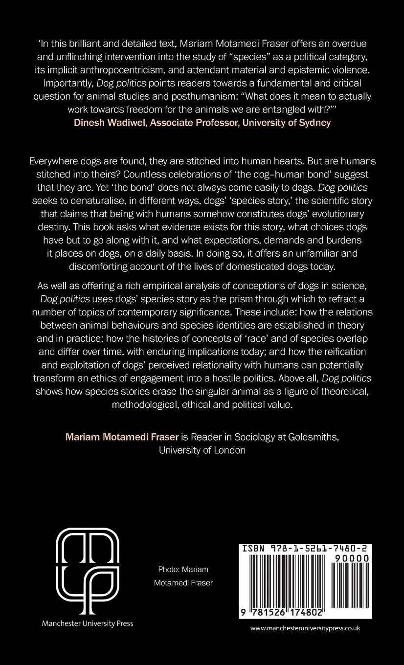 Rückseite: 9781526174802 | Dog politics | Species stories and the animal sciences | Fraser | Buch