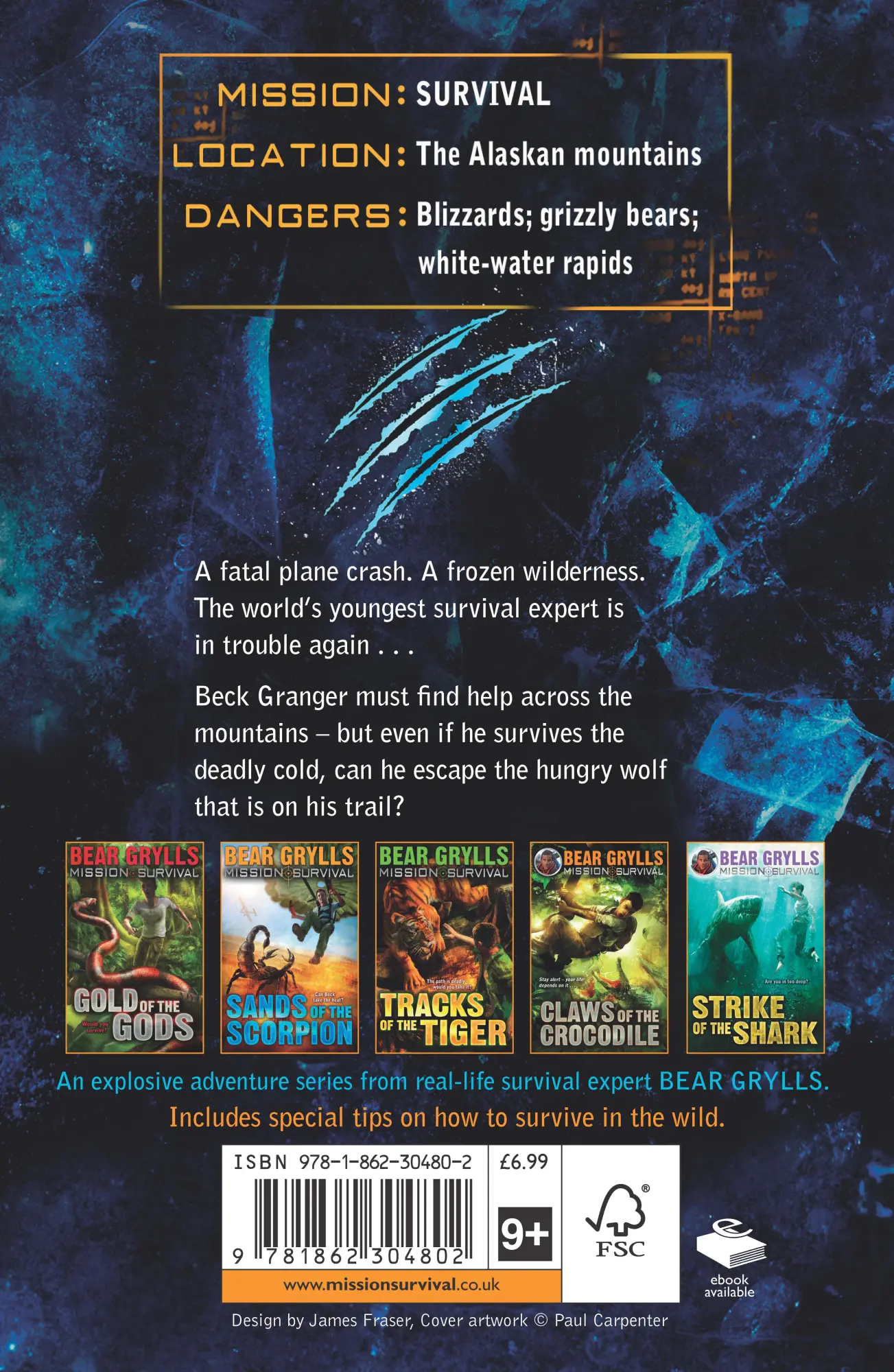 Rückseite: 9781862304802 | Way of the Wolf | Bear Grylls | Taschenbuch | Mission: Survival | 2009