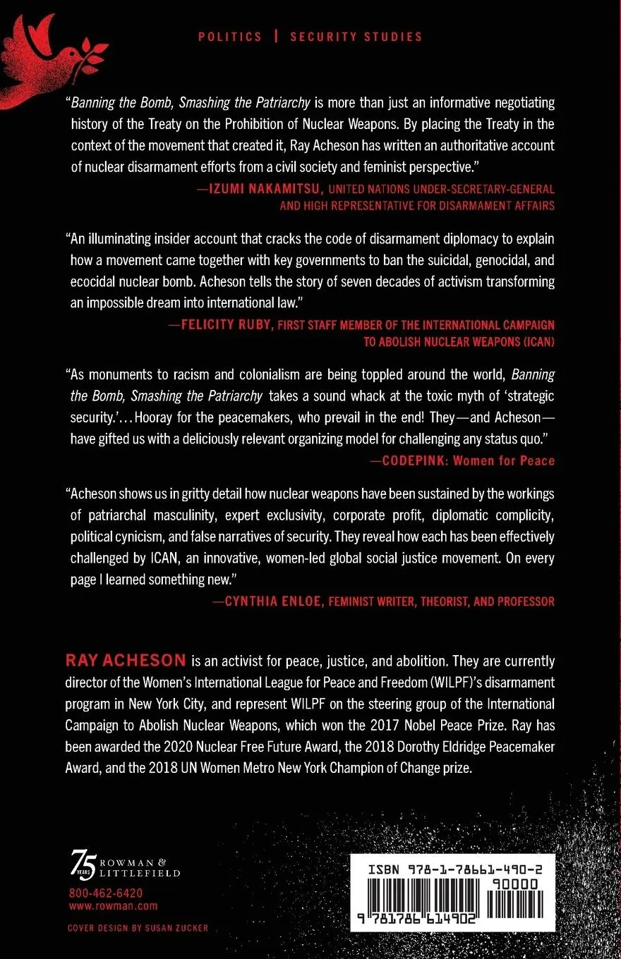 Rückseite: 9781786614902 | Banning the Bomb, Smashing the Patriarchy | Ray Acheson | Taschenbuch