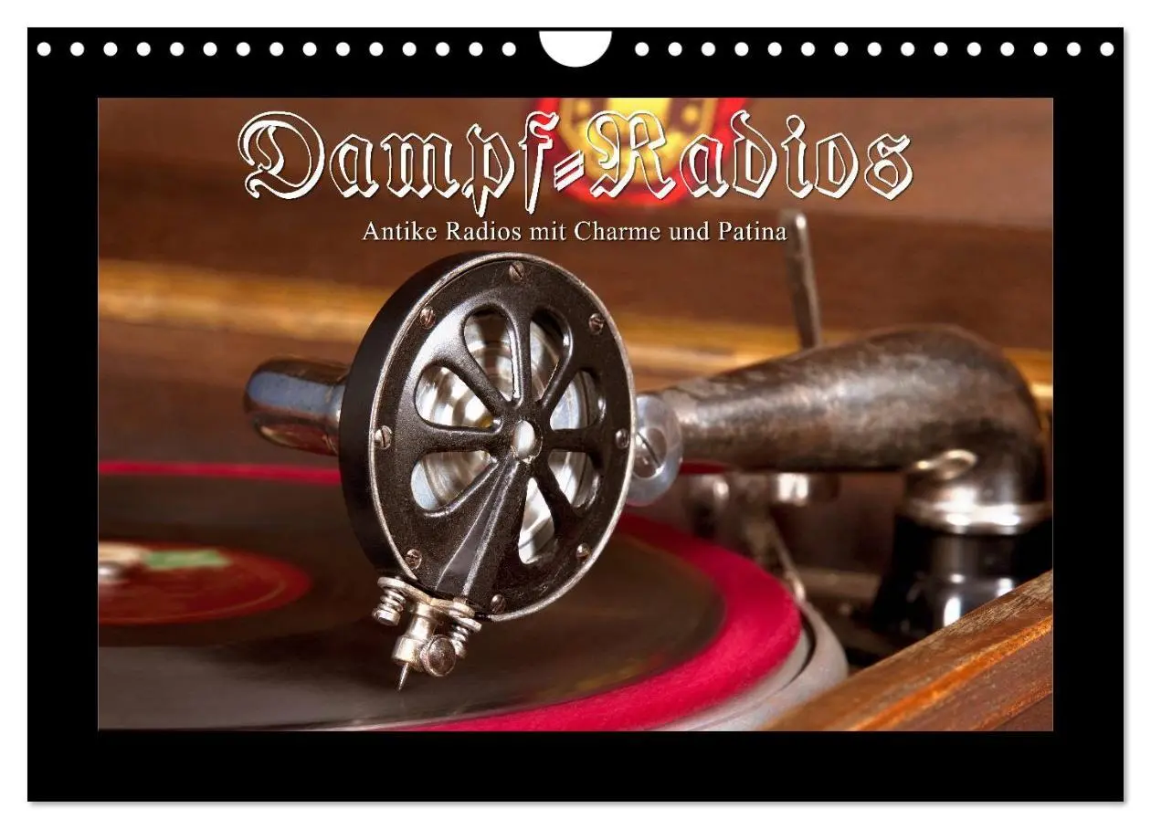 Cover: 9783457974902 | Dampfradios - Antike Radios mit Charme und Patina (Wandkalender...