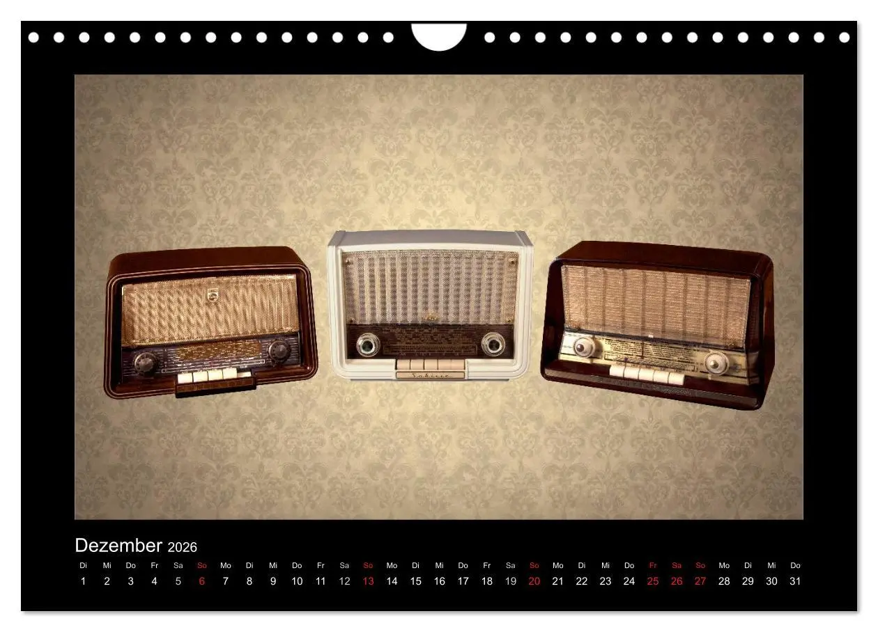 Bild: 9783457974902 | Dampfradios - Antike Radios mit Charme und Patina (Wandkalender...