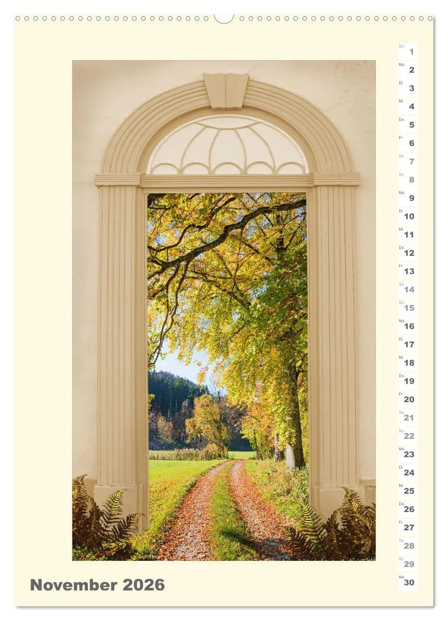 Bild: 9783516444902 | Das Tor zur Natur 2026 (Wandkalender 2026 DIN A2 hoch), CALVENDO...