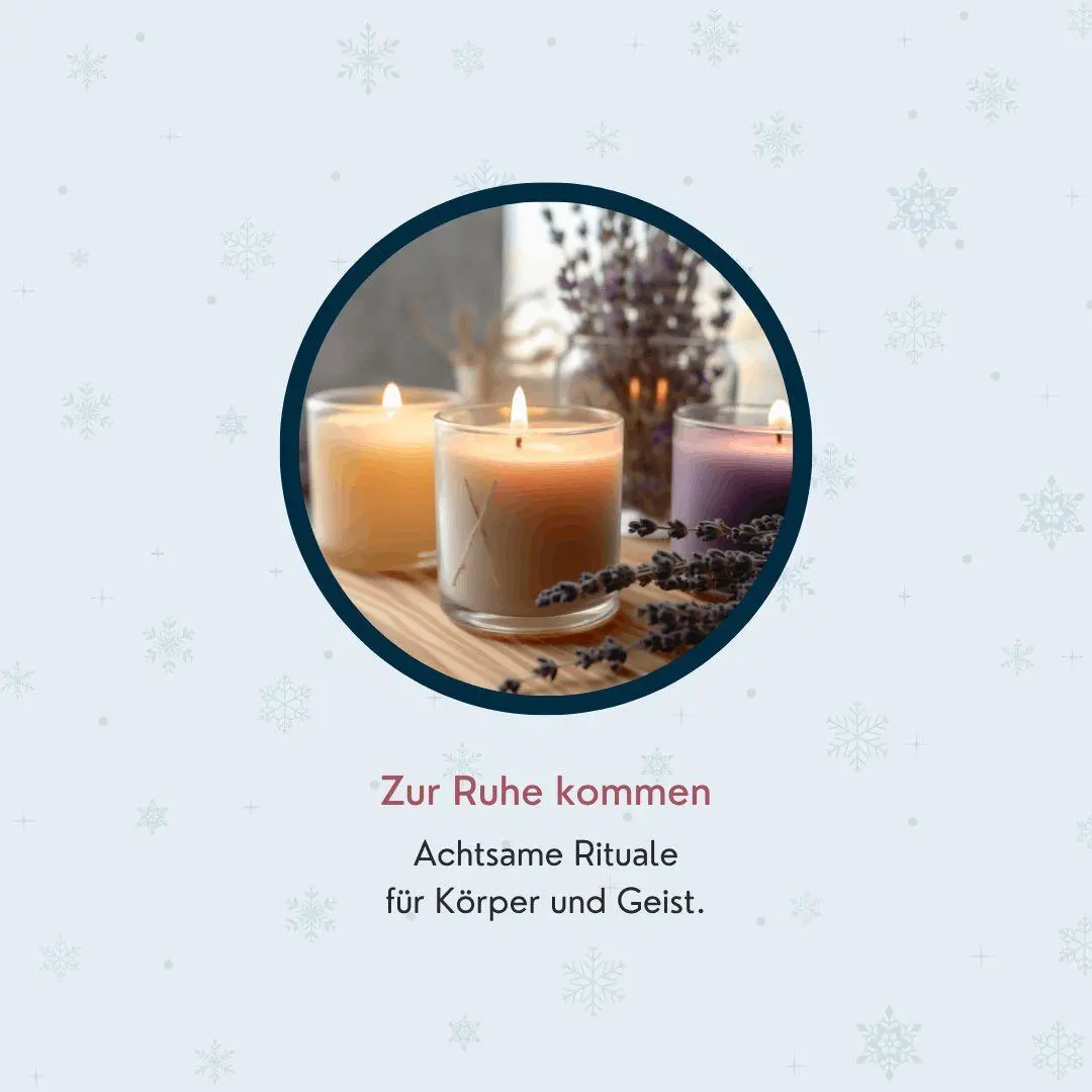 Bild: 9783735854902 | WeihnAchtsamkeit. 24 Türchen zu mehr Entspannung. | Christine Schlitt