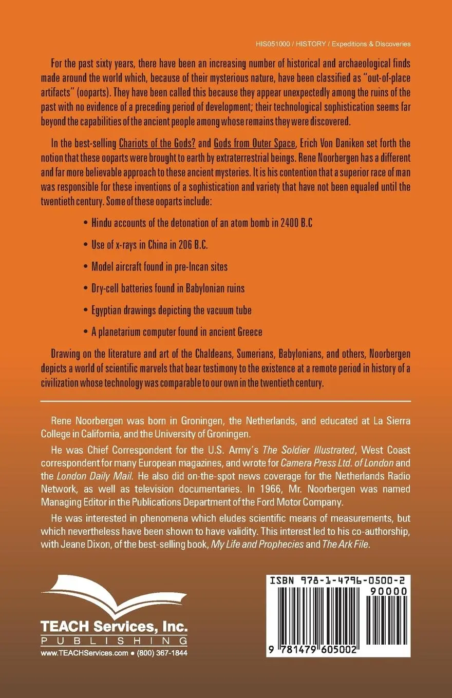 Rückseite: 9781479605002 | Secrets of the Lost Races | Rene Noorbergen | Taschenbuch | Englisch