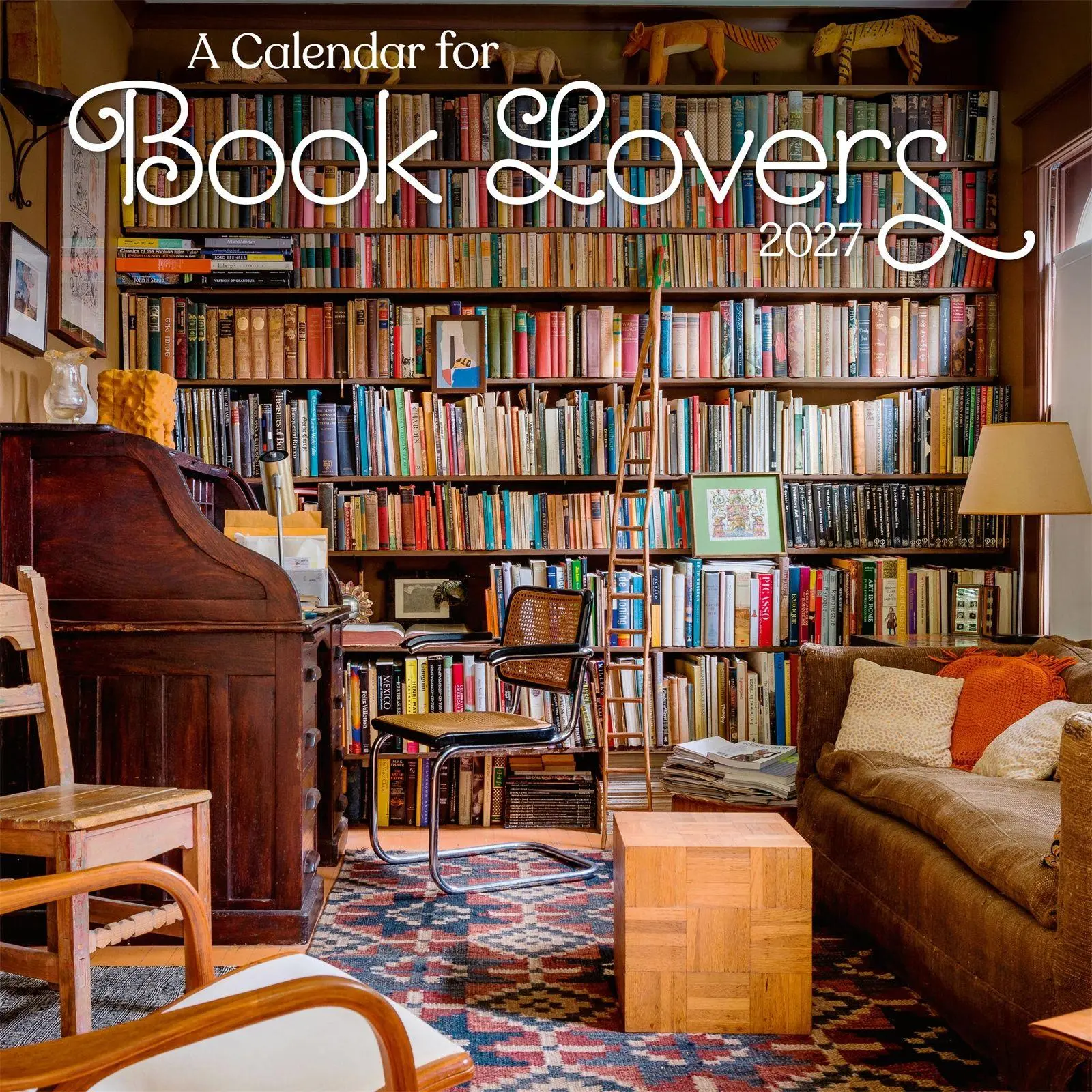 Cover: 9781523535002 | A Calendar for Book Lovers Wall Calendar 2027 | Kalender | Englisch